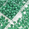 10mm jade broken glass beads, colored glass beads, hand-strung beads, diy bracelet accessories, loose beads, straight hole round beads, material accessories undefined